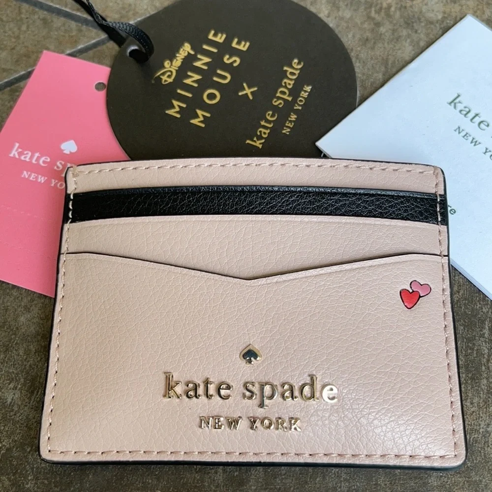 disney x kate spade new york minnie sm cardholder